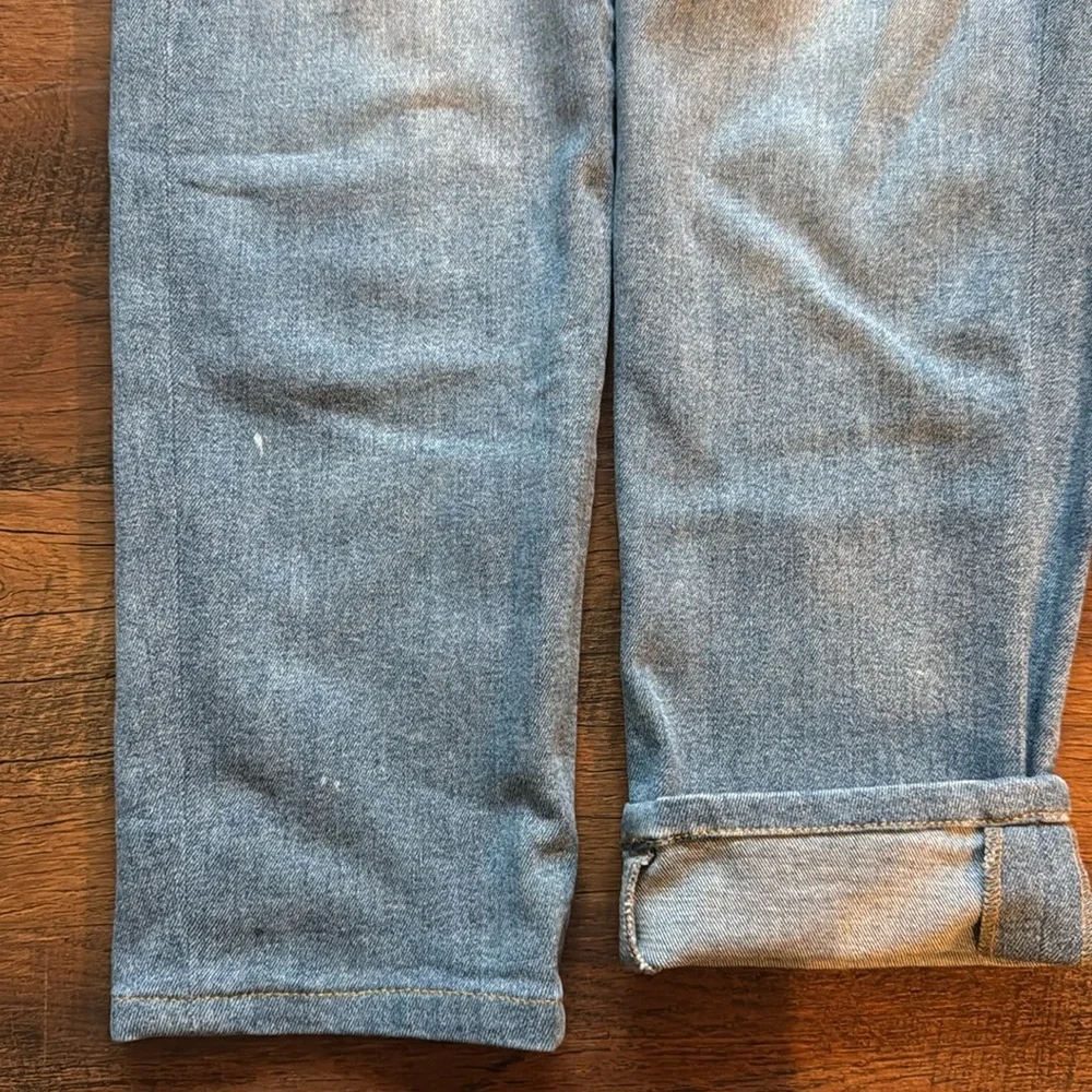 7 for all mankind 7 stitch Pocket Straight leg Jean denim Light Wash sz 29 FLAW